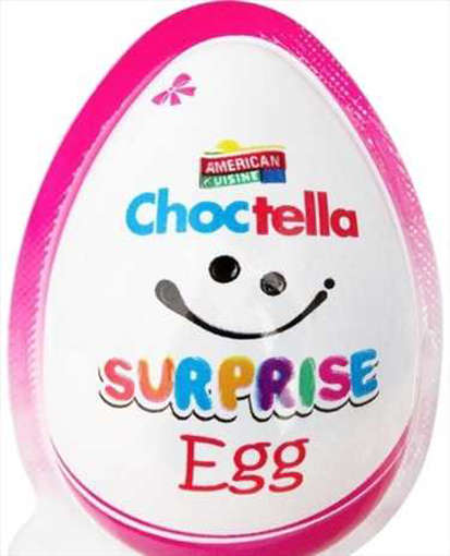Picture of AMERICAN CHOCTELLA SURPRISE EGG 20GM